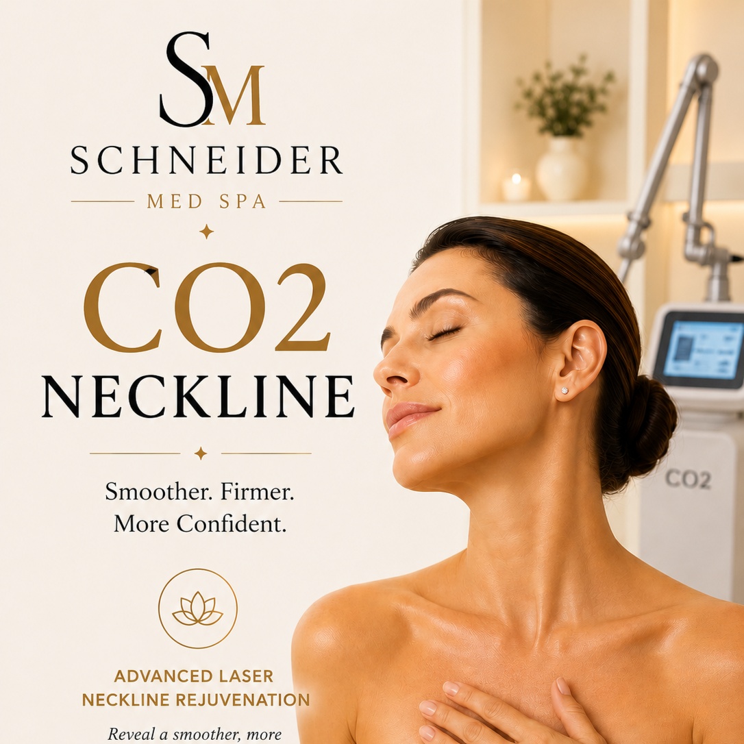 CO2 Neckline at Schneider Med Spa in Ocoee, FL