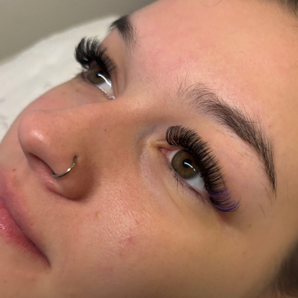 Colored Lashes at Milly Skin & Beauty in Edgewater, NJ