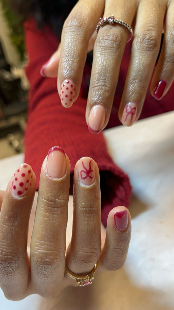 Russian Gel Manicure at Dolled Up by Katherine in Wilmington, NC