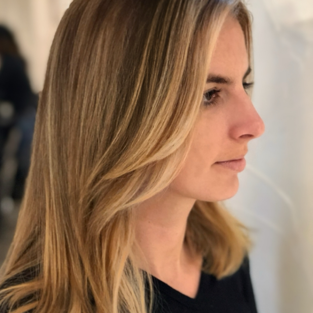 Mini Face Frame Highlights at A.M.Artistry Salon in Buffalo, NY