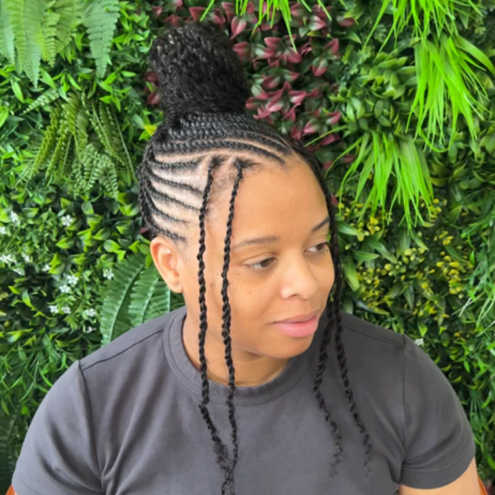 Fulani + Human Hair Twists at Soulful Strands in Clifton, NJ