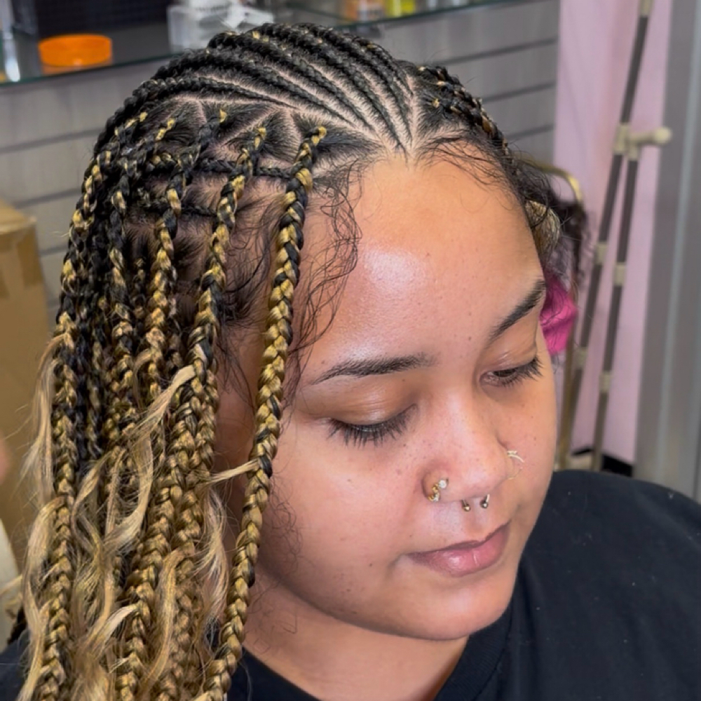 Fulani w/ Knotless Braids