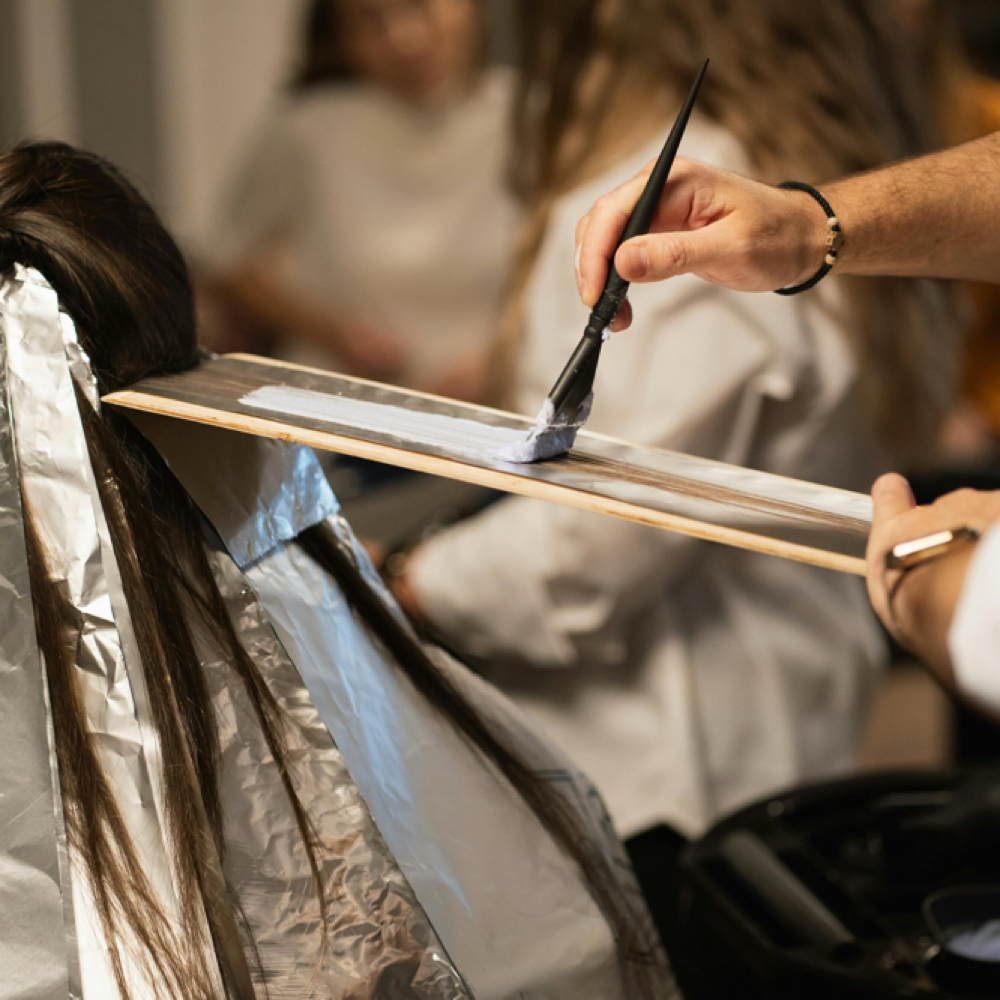 Partial Highlight + Lowlights at Hair with Jennifer Rose in Lincoln, NE