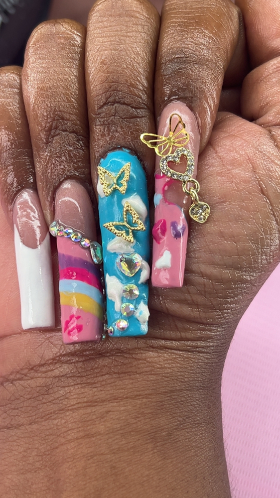 Crystal Nail Art