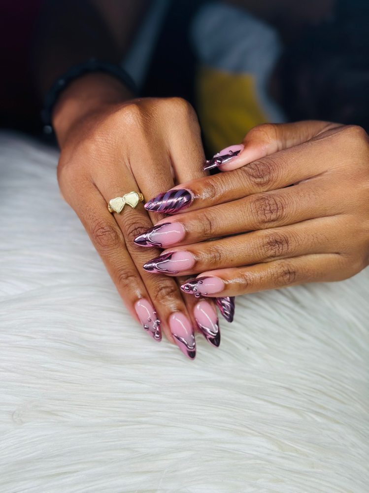 Chrome Nail Art