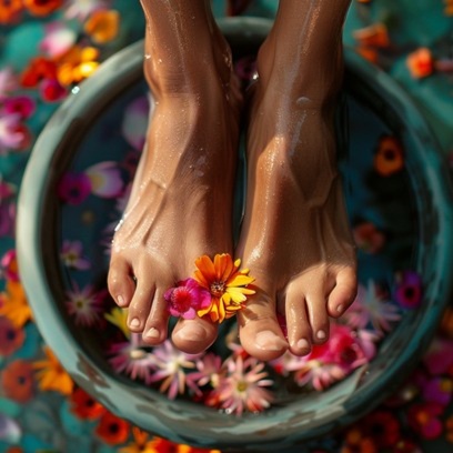 Pedicures at Transcendence Salon & MedSpa in Columbus, NE