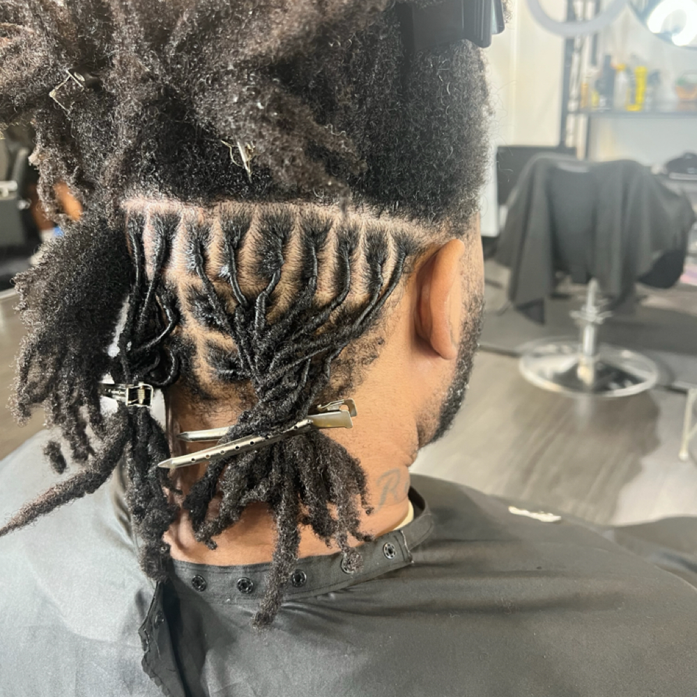 Loc Reconstruction/Rebuild at Mutha Lovin Locs in College Park, GA