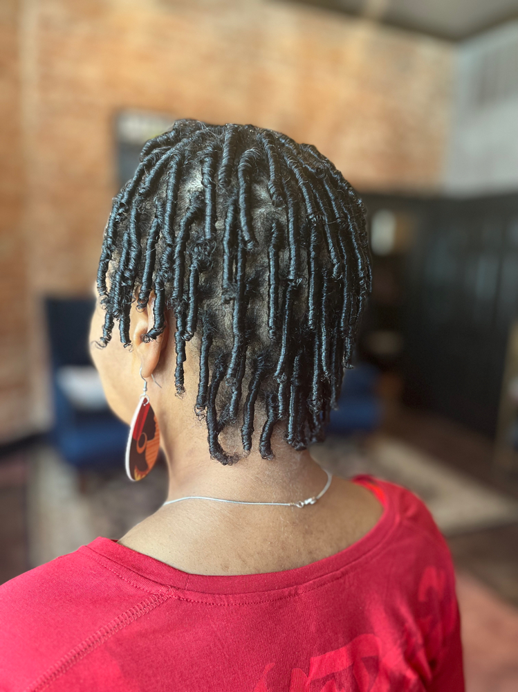 Natural Texture Styling Short Hair