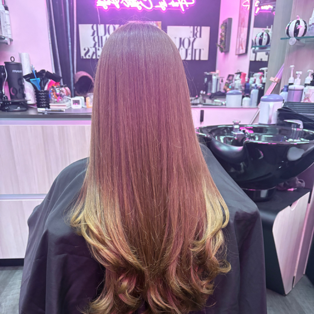 Root Touch Up And Haircut at Hair by Crystal Paige in Attleboro, MA