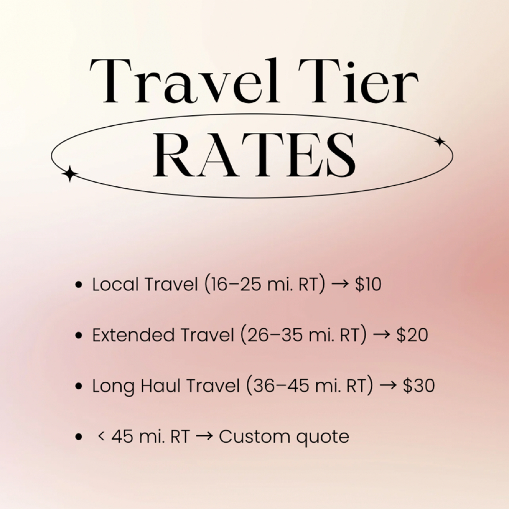 Travel Fees at Simpleigh Sunkissed in Greenwood Village, CO