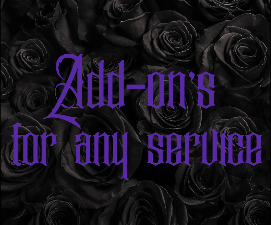 add-on’s for any service