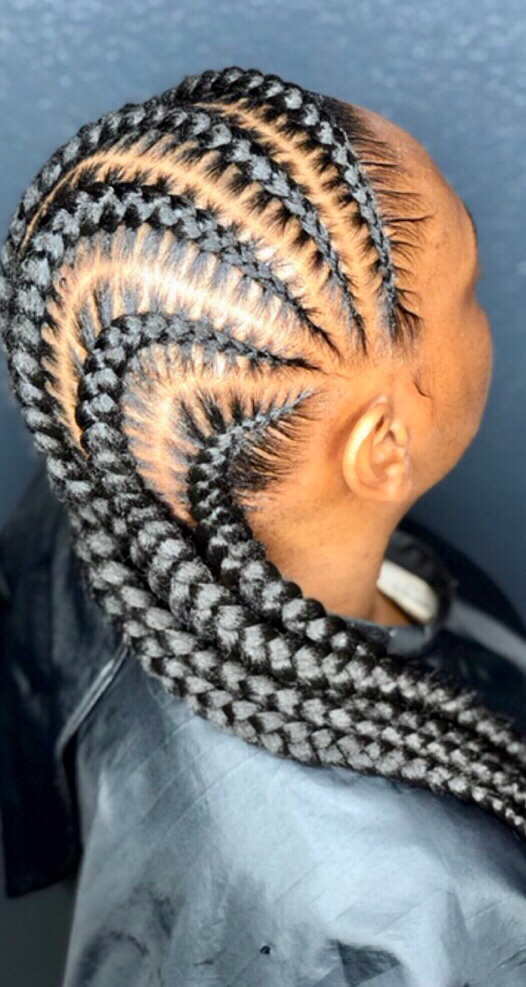 Feed In Braids (5 Braids)