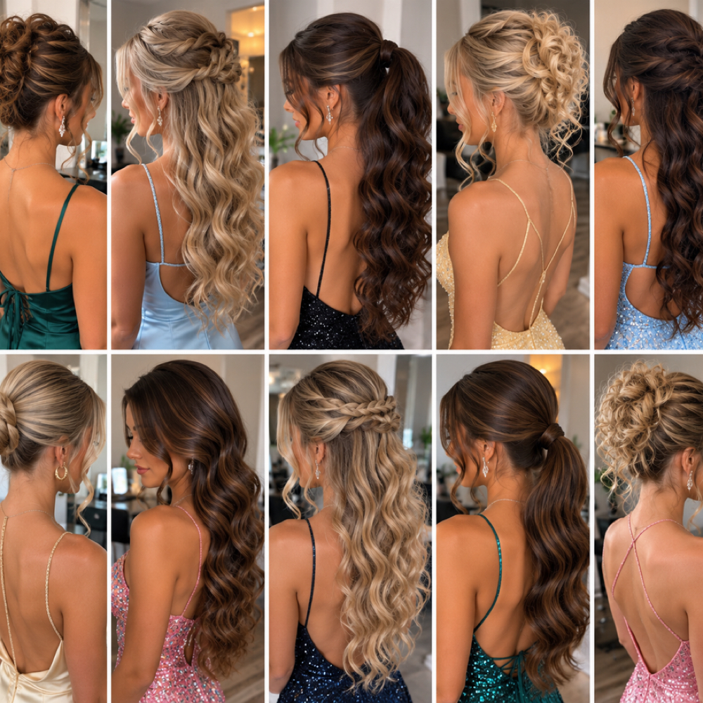 Formal Event Styling at The Emerald Beauty Lounge in Waterford, MI
