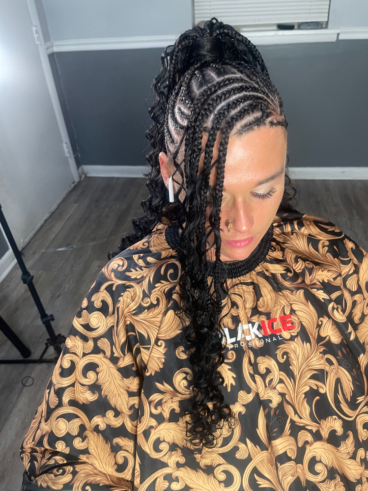 Braid Freestyle Ponytail