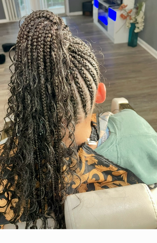Braid Freestyle Ponytail