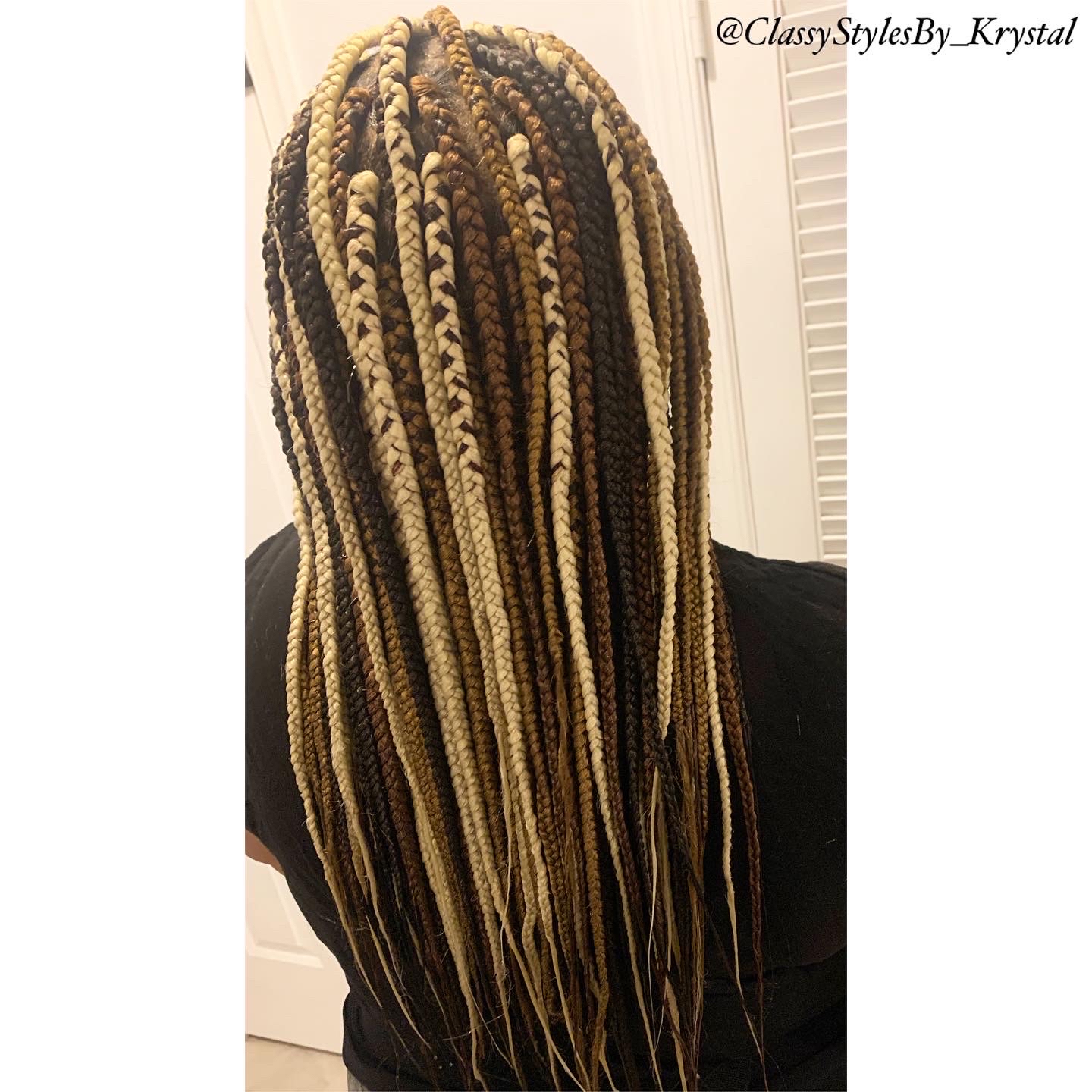 Medium Box Braids