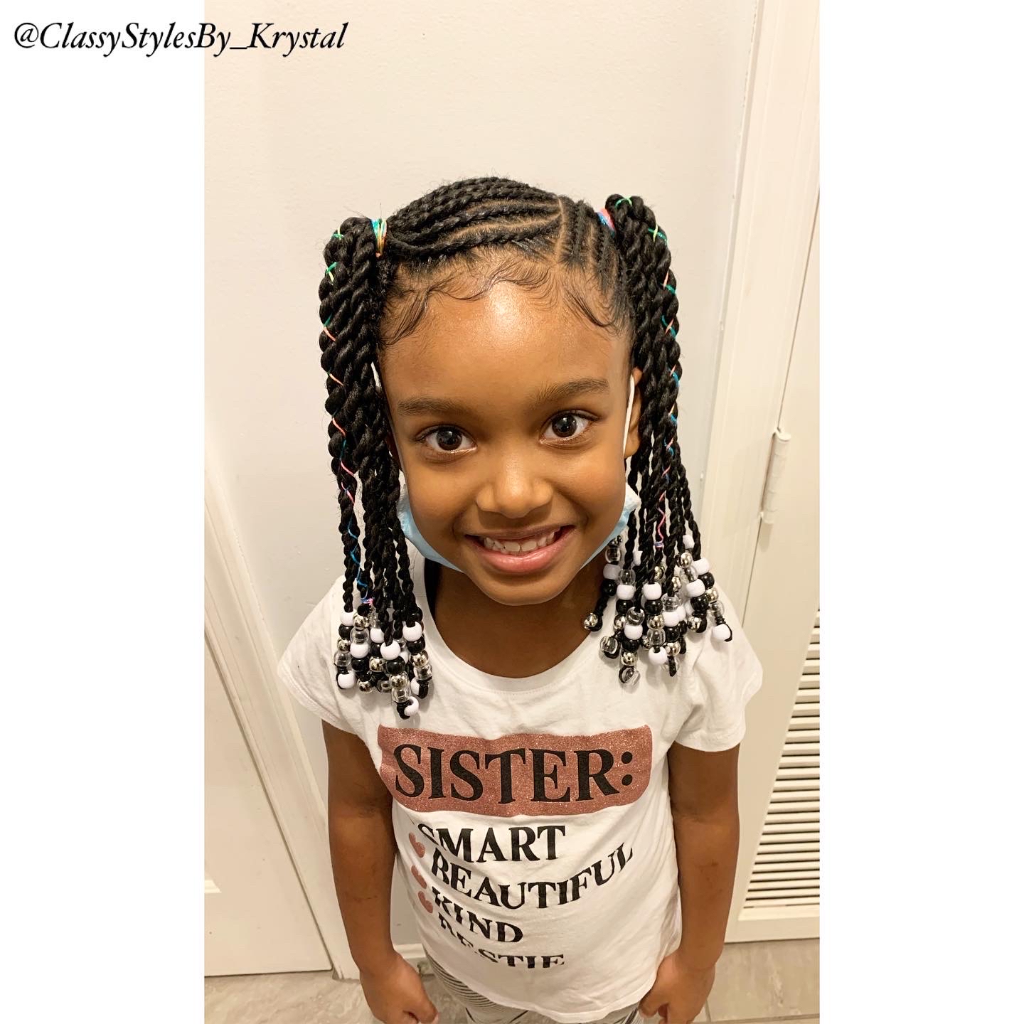Kids Cornrows - Hair Added