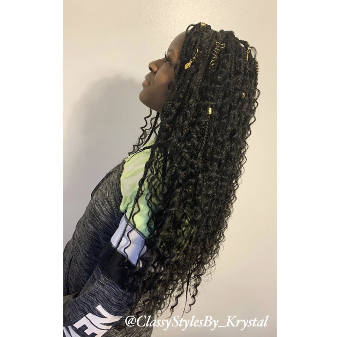 Medium Bohemian Box Braids