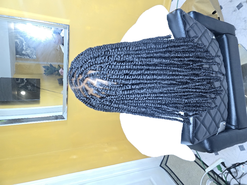 Kinky Twist Braids at Braids By Veronica in Lanham, MD