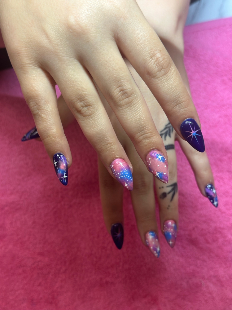 Full Set Nail Art at Get Nailed in Ludowici, GA