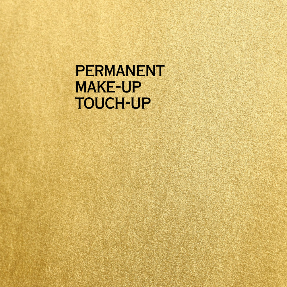 Permanent makeup touchup