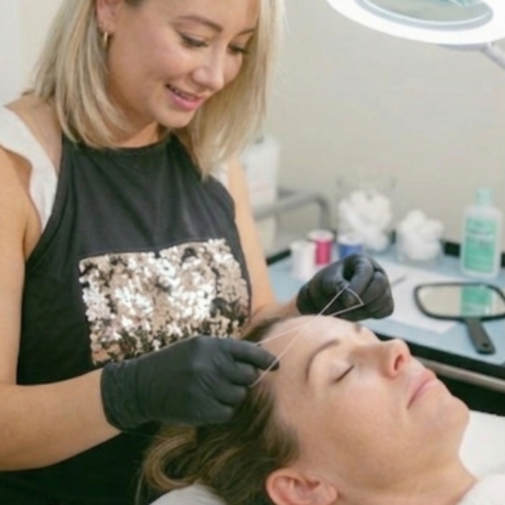 Facial Threading at Castle Aesthetics in Foley, AL