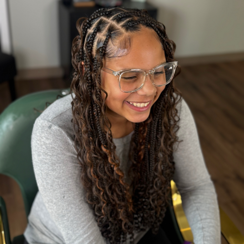 Boho Medium Knotless at Hair Cartel in South Bend, IN