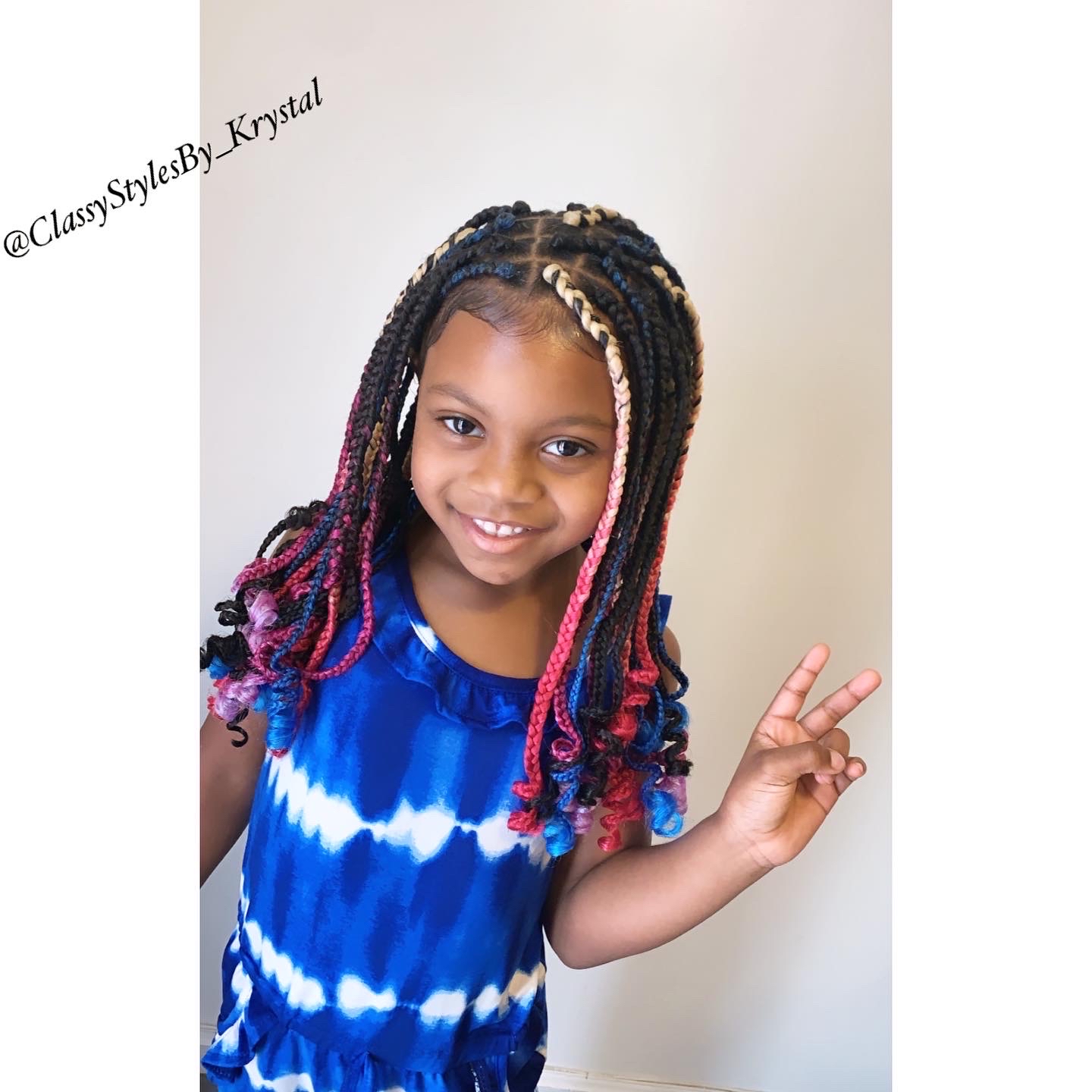 Kids Medium Box Braids