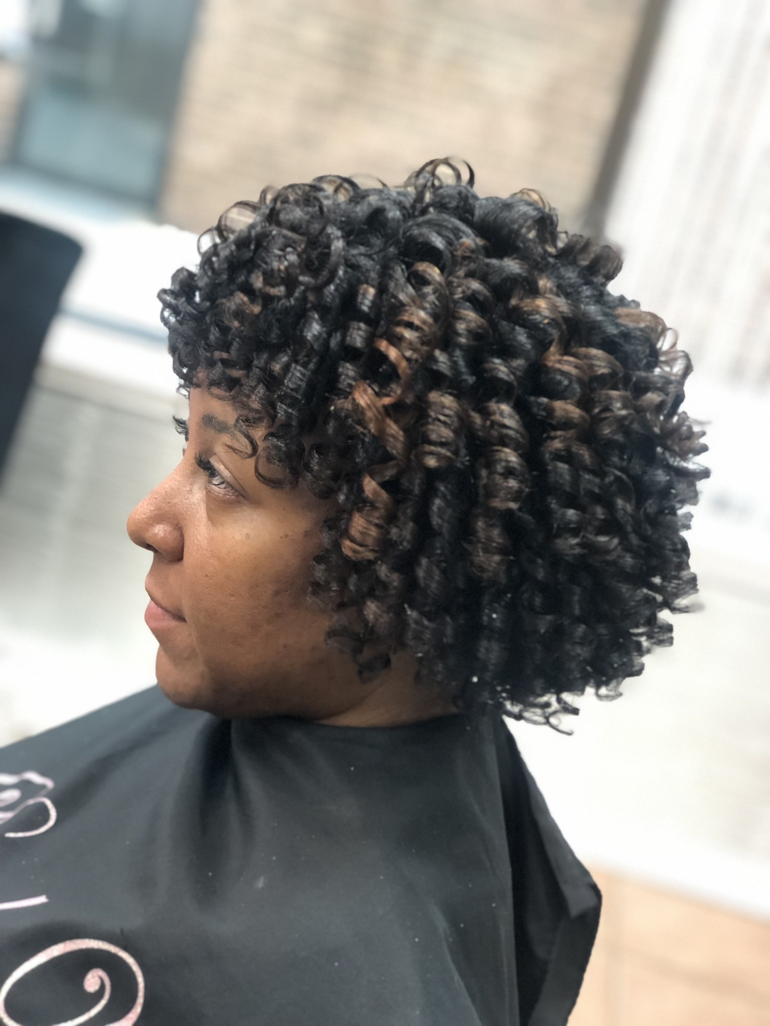Flexi Rods On Natural Hair