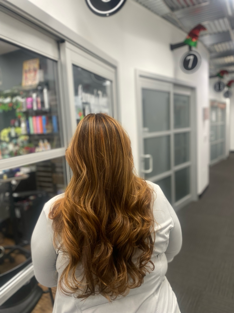 Haircut And Blowdry XX Long Hair