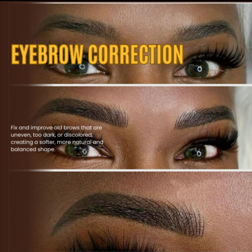Corrective PMU Brows at Moon Brows Beauty in Durham, NC