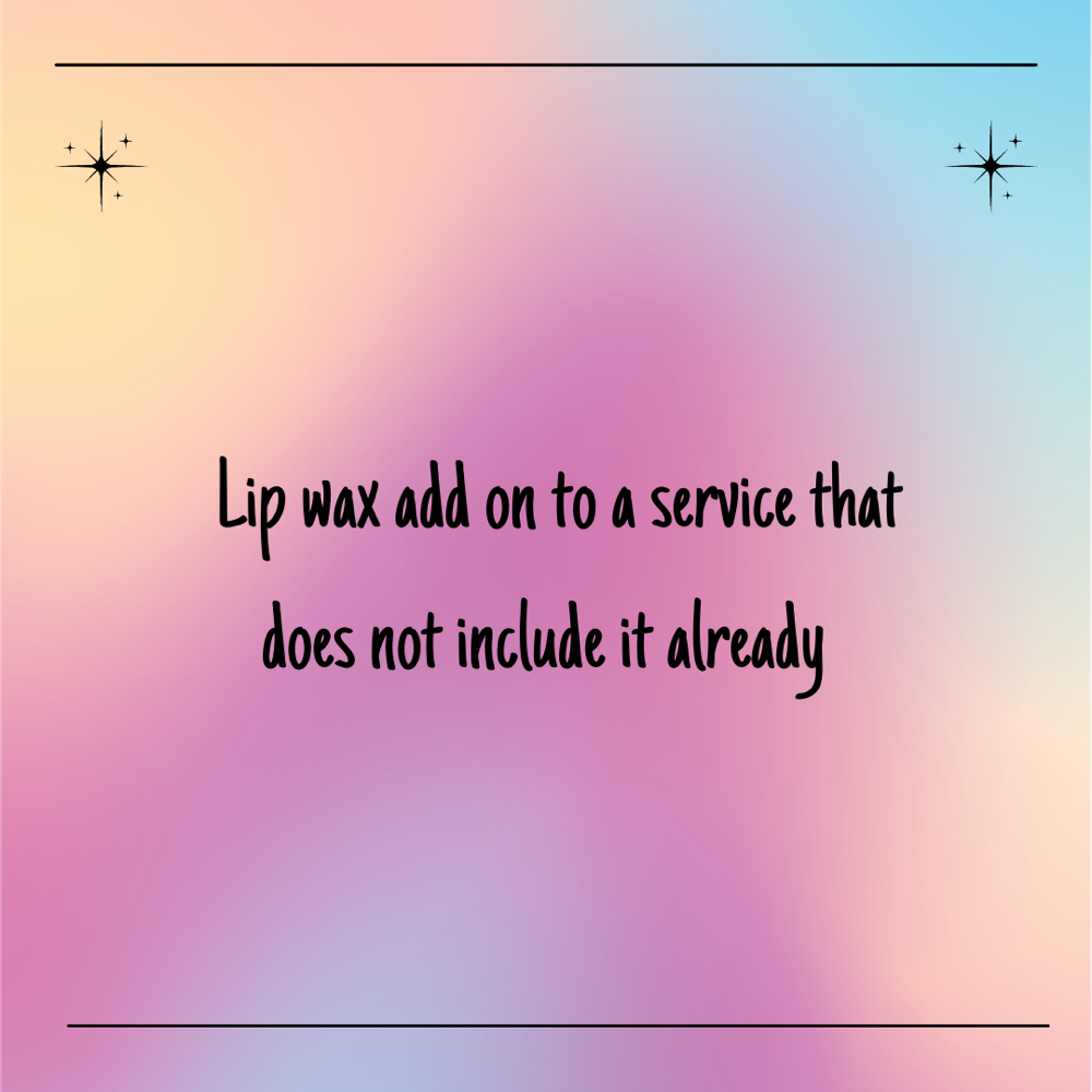 Lip Wax Add On
