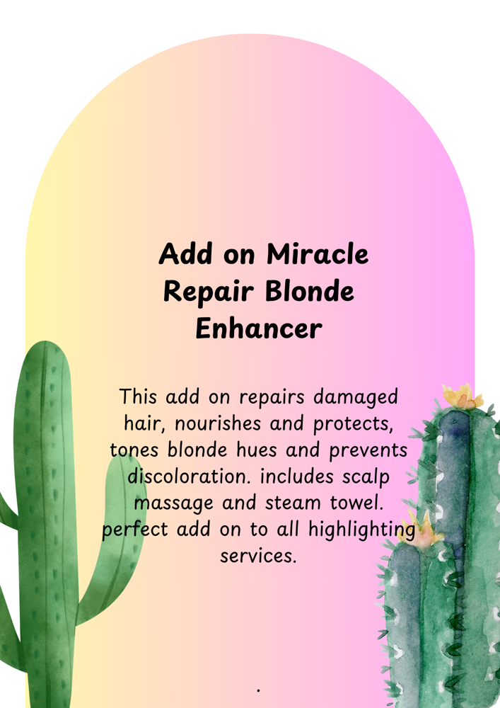 Add On Miracle Blonde Enhancer