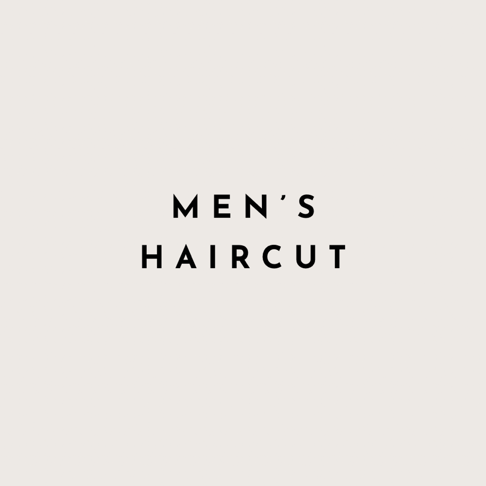 Men's Haircut