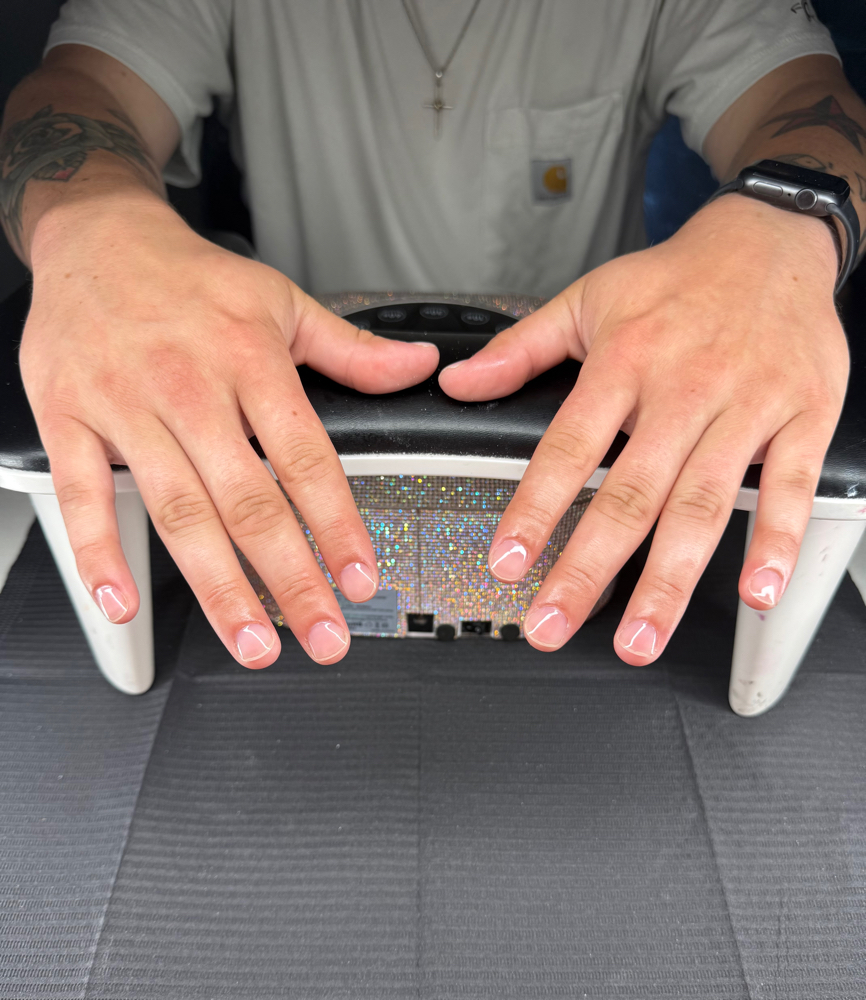 MAN mani at drilled by day in oklahoma city, OK