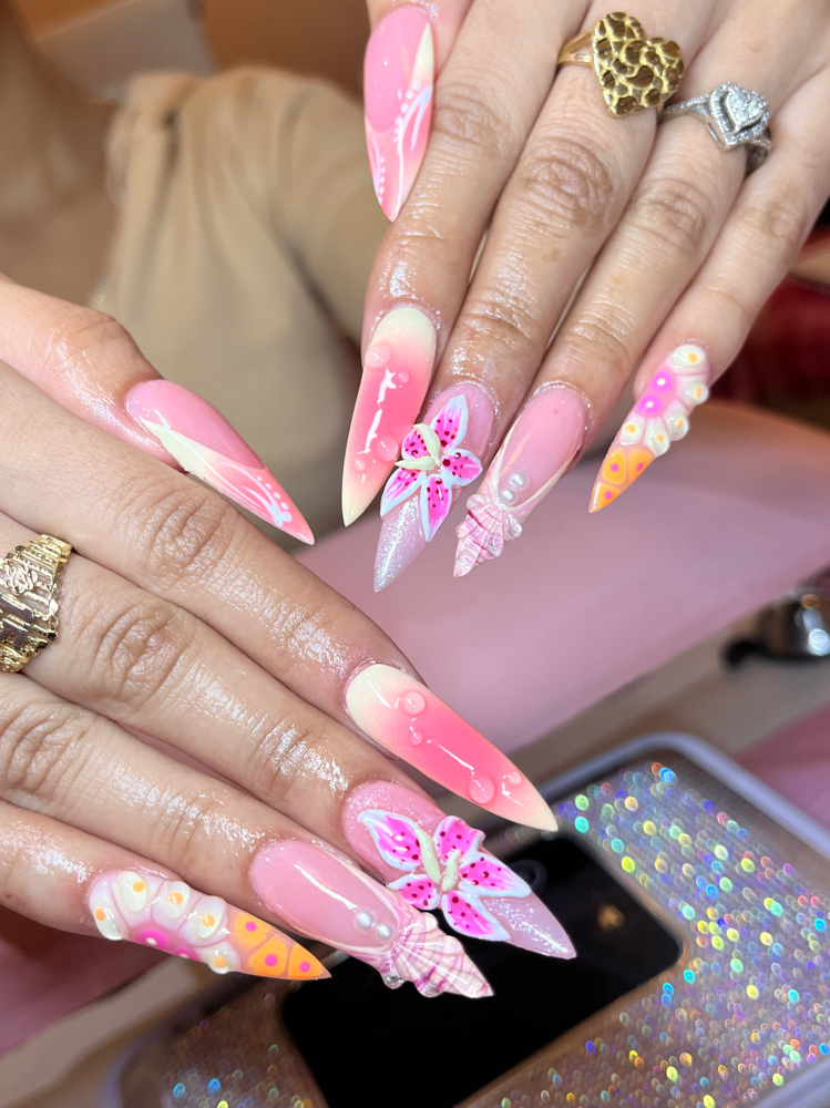 XL Fullset at Nails By Allison in Brighton, CO