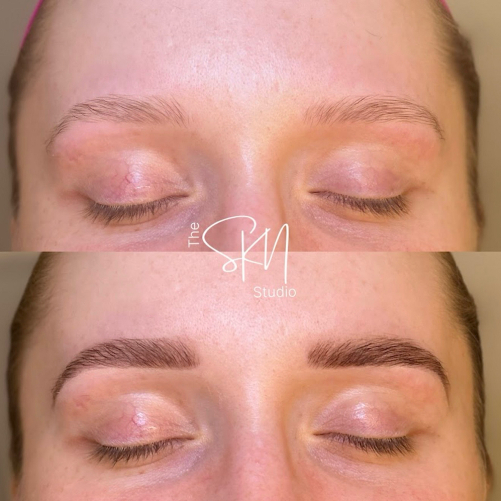 Brow Wax+Stain (New Client) at The SKN Studio in Greenville, NC