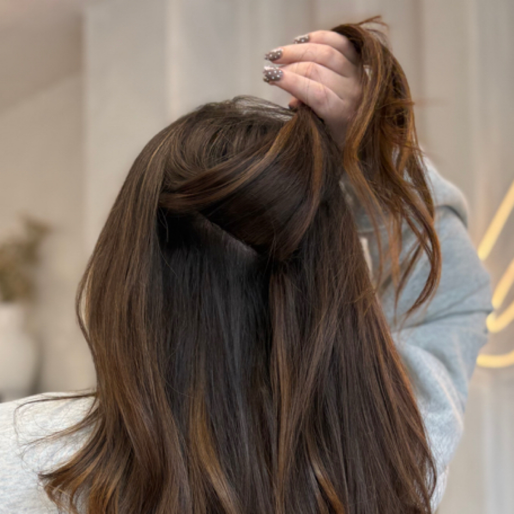 LUXE 3 Row Move Up at Luxe and Mane Co in Spring, TX