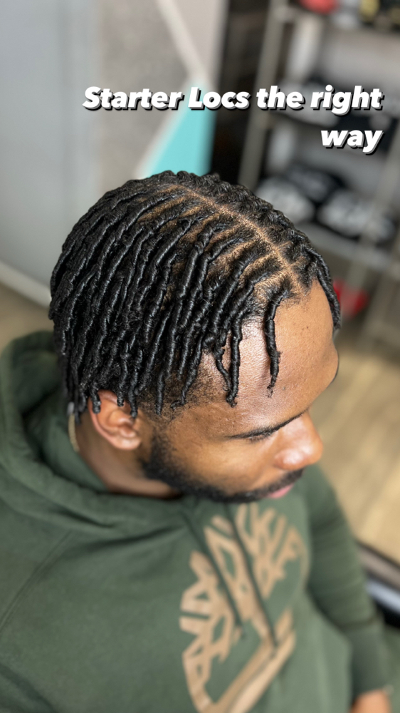 Start Locs Comb Coils Short