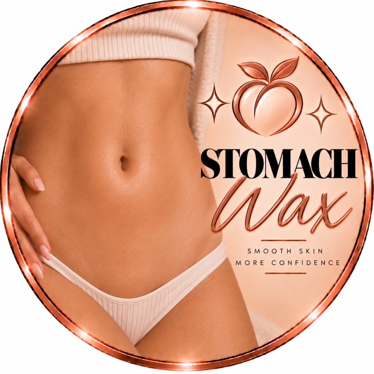 Stomach at Peach Bar Waxing Center in Tampa, FL