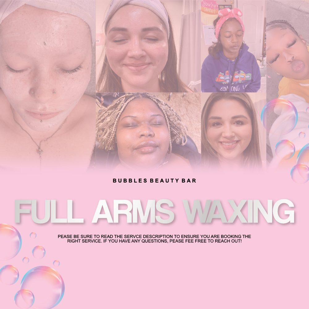 Full Arms Waxing