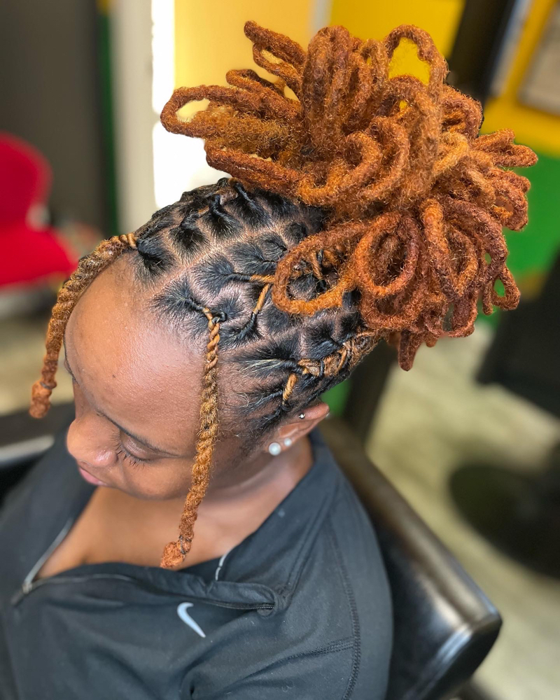 Loc Retwist & Loc Petals