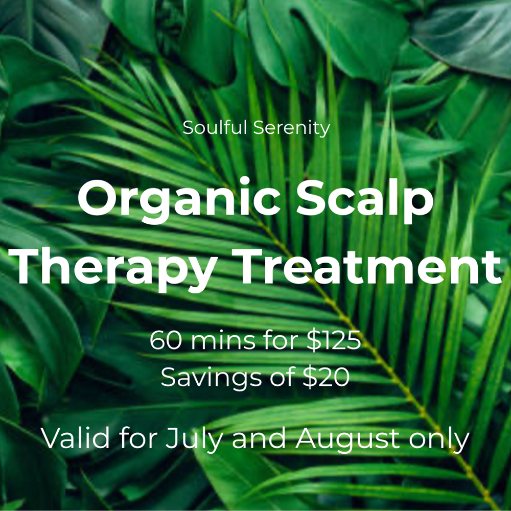 🌿 Organic Scalp Therapy Treatment