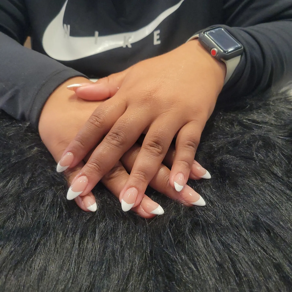 French Gel Manicure