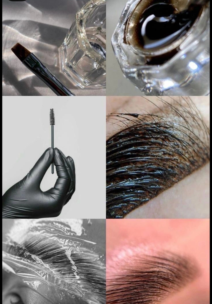 Brow Lamination,tint,& Wax