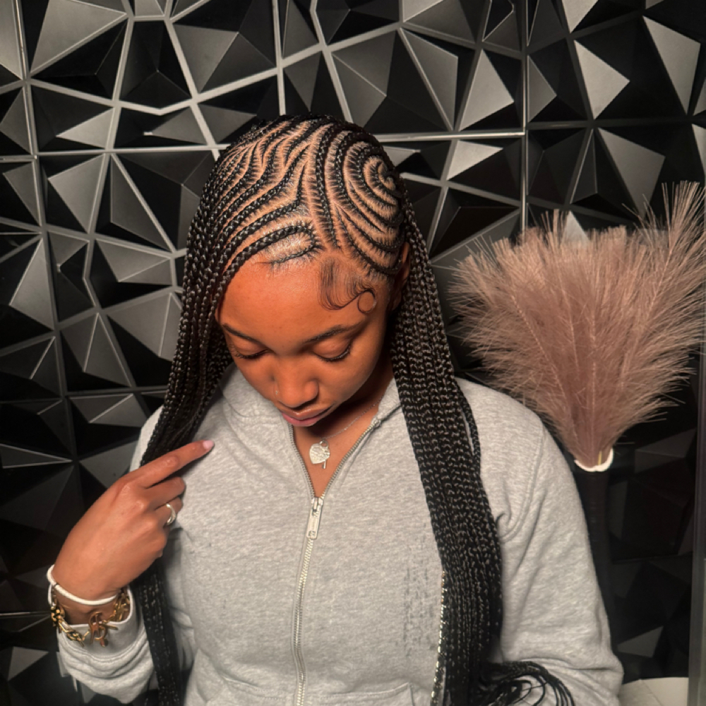 Fulani Braids at Shae Stylezz in Baltimore, MD