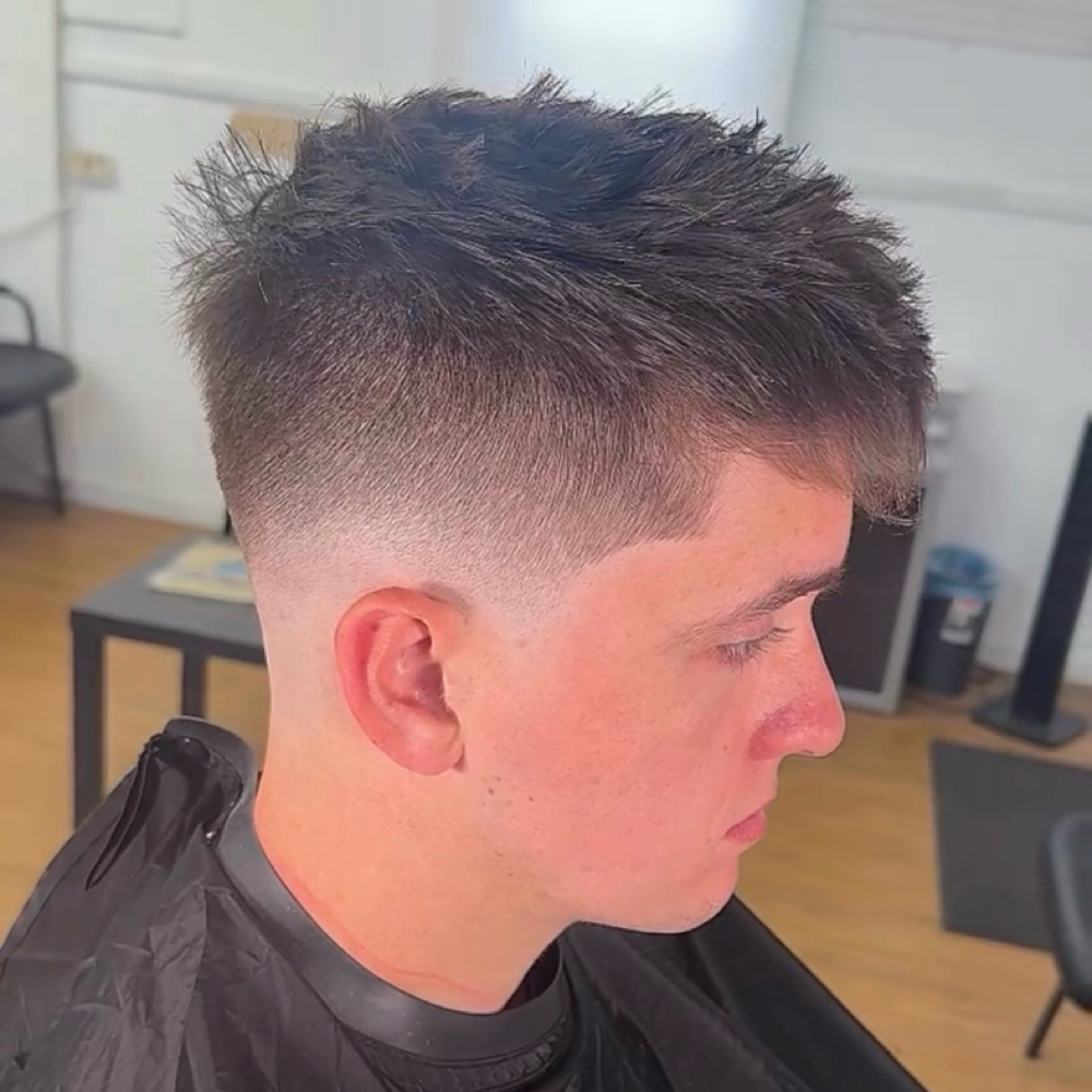 Haircut With Tj at Thompsons barber & beauty shop in Cape May Court House, NJ