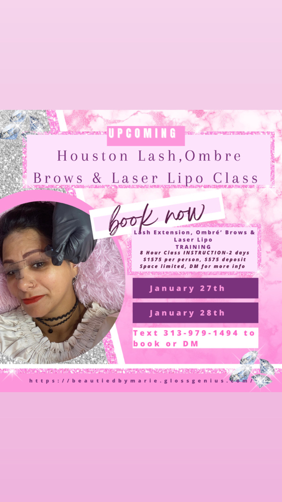 Houston-Lash, Ombre Brows & Lipo