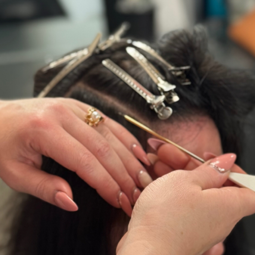Extensions Removal By Tatjana at Seamless Hair Design in Lexington, KY
