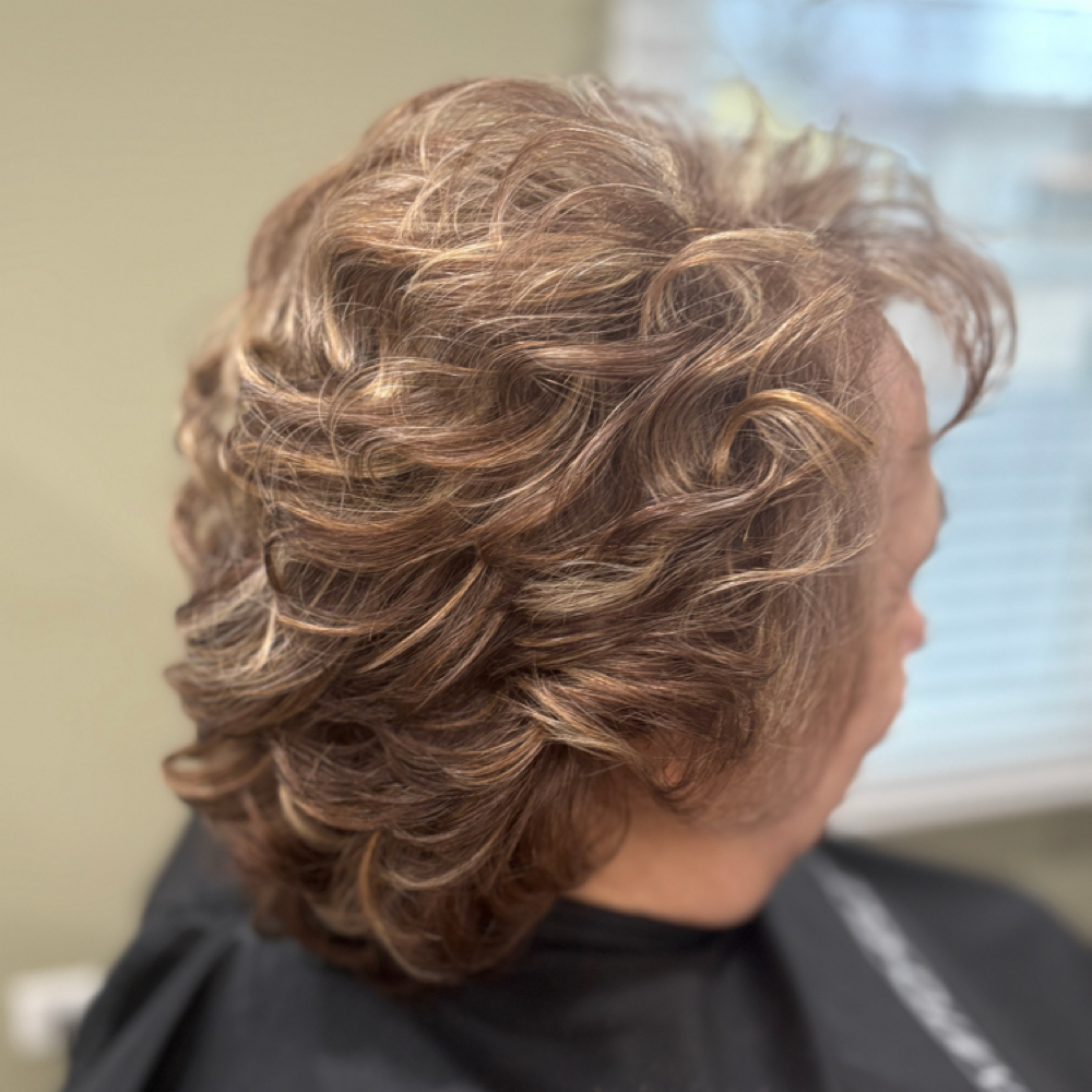 Womens Haircut & Style at Hair by Nancy in Morris, IL